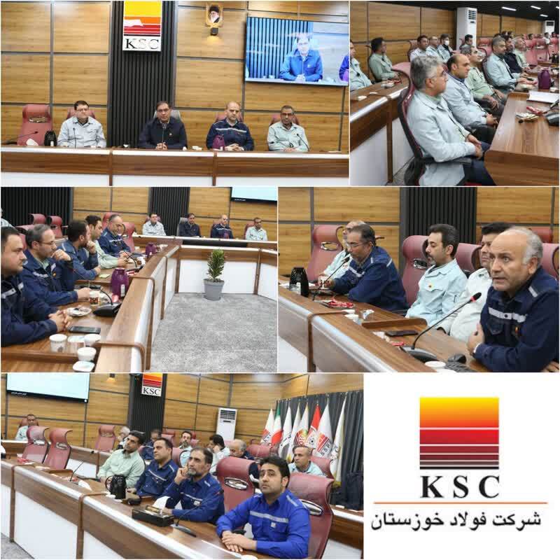 کمیته عالی HSE فولاد خوزستان برگزار شد