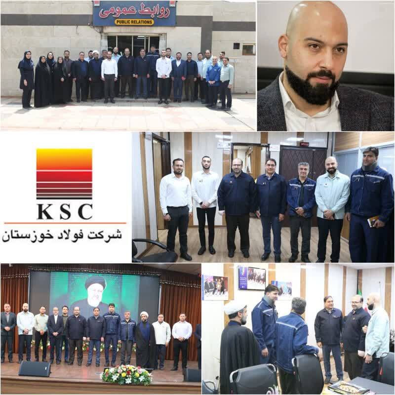 دیدار مدیرعامل فولاد خوزستان با مدیر و کارکنان روابط عمومی / عملکرد درخشان روابط عمومی فولاد خوزستان در سایه مدیریت جهادی