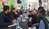 ورود استاندار هرمزگان به شهرستان بشاگرد و ادای احترام به شهدای این شهرستان 