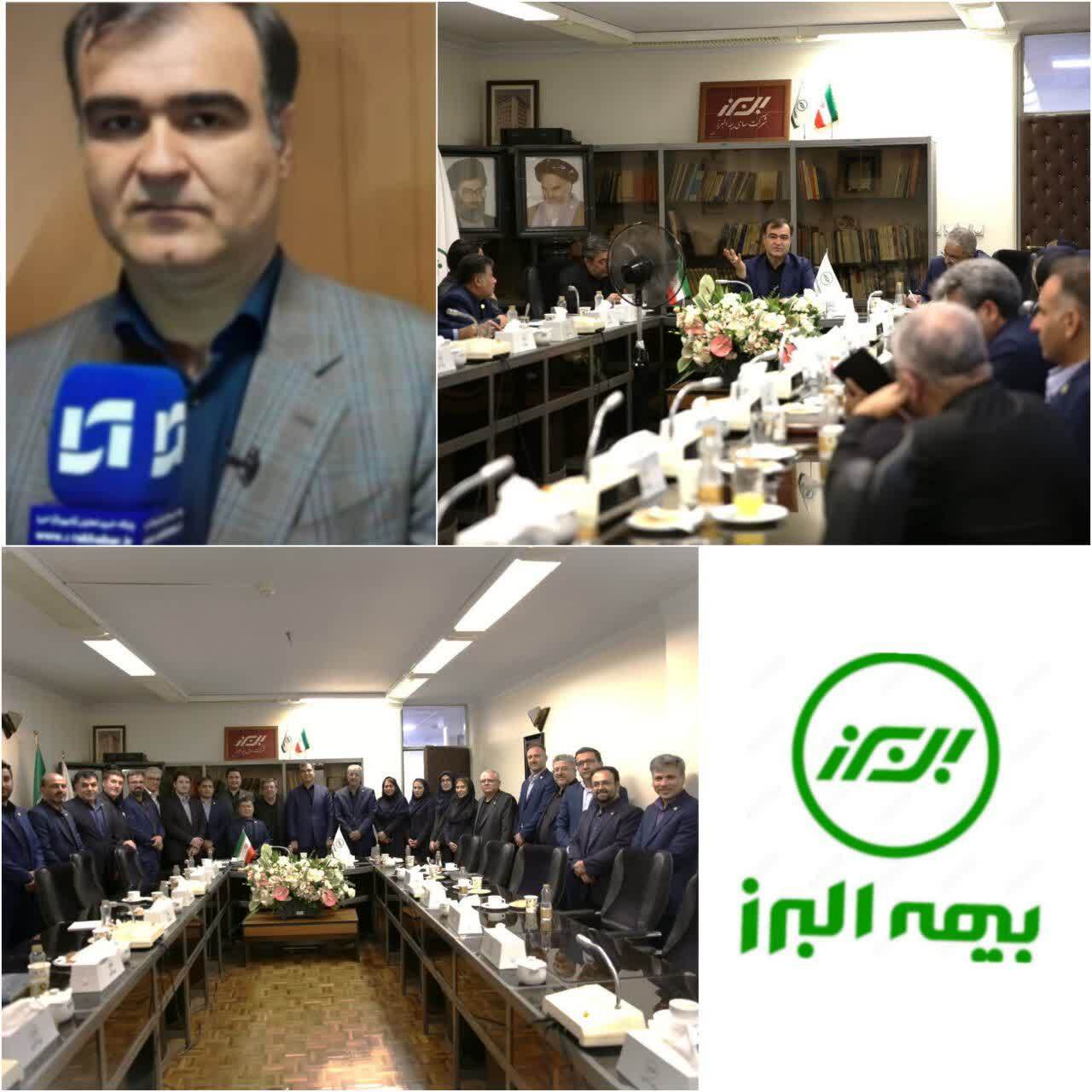 مدیرعامل در دیدار با مدیران ستادی: دانش سازمانی و فنی کارکنان بیمه البرز در صنعت بیمه زبانزد است. مدیرعامل در دیدار با مدیران ستادی: دانش سازمانی و فنی کارکنان بیمه البرز در صنعت بیمه زبانزد است.