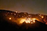 ۲ هزار هکتار از مراتع و جنگل‌های خائیز در آتش‌سوزی اخیر سوخت