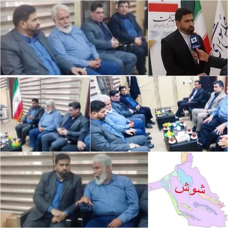 شهرستان‌های شوش و کرخه در مسیر توسعه و عمران قرار می‌گیرند/نشست مشترک نماینده مردم شوش و کرخه ، فرماندار کرخه و  مدیرعامل شرکت هفت تپه برگزار شد