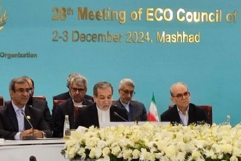 عراقچی: ایران در یک سال اخیر ریاست خود سعی کرده در راستای تعالی کشورهای اکو گام بردارد