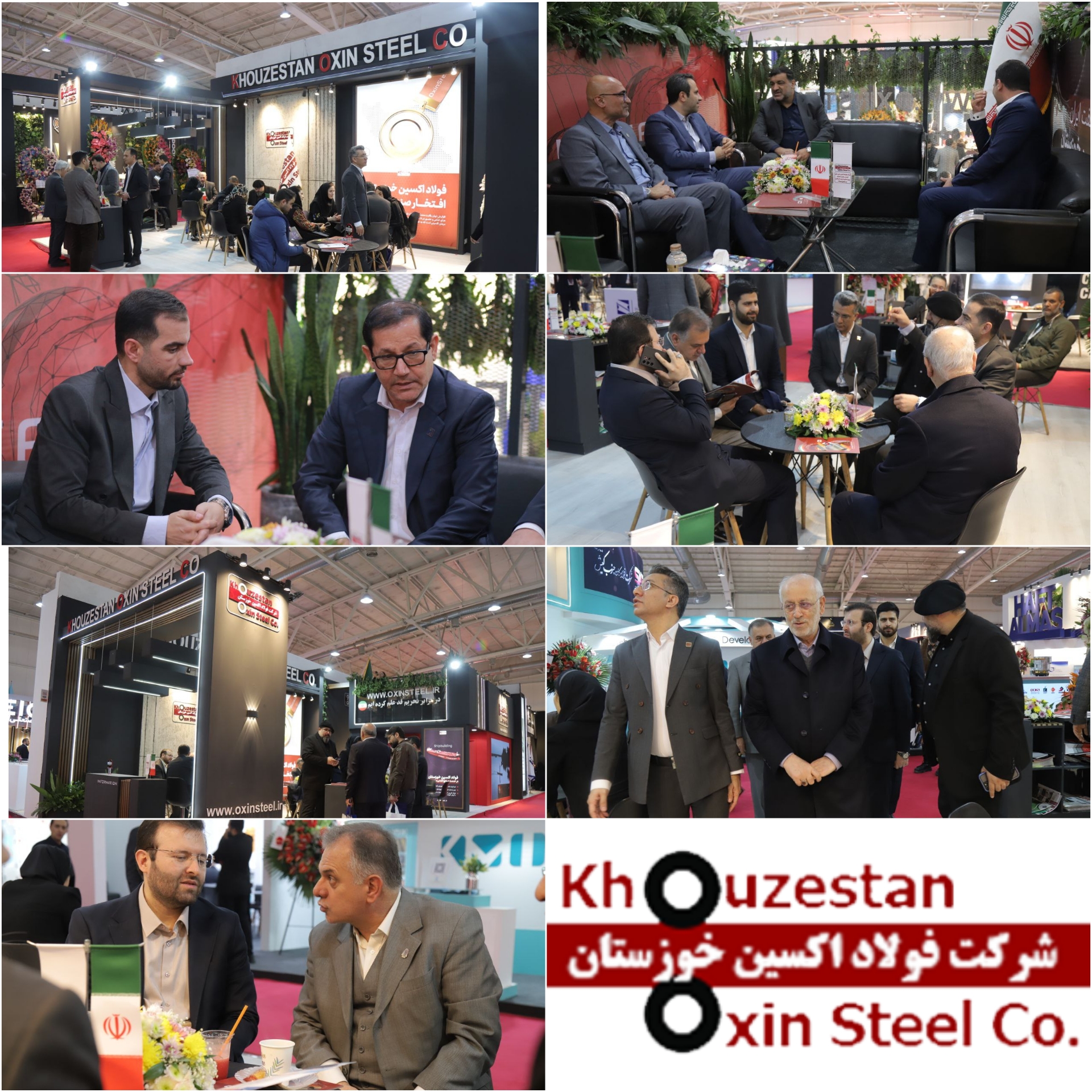 روز دوم نمایشگاه ایران متافو۲۰۲۴ با حضور پررنگ شرکت فولاد اکسین خوزستان اولین و تنها تولید کننده ورق های عریض فولادی در ایران و خاورمیانه /در برابر تحریم‌ قد علم کردیم