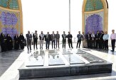 تجدید میثاق هنرمندان چهارمحال وبختیاری با شهدا