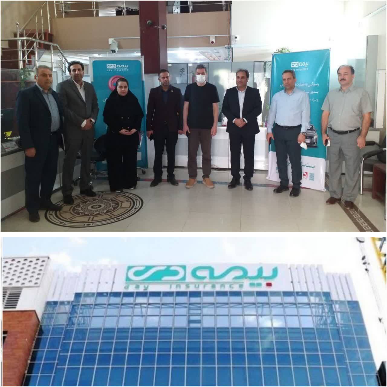 بازدید رئیس‌کل بیمه مرکزی از شعبه بیمه دی در خوزستان/ تأکید بر نقش کلیدی در خدمت‌رسانی به جامعه ایثار و شهادت