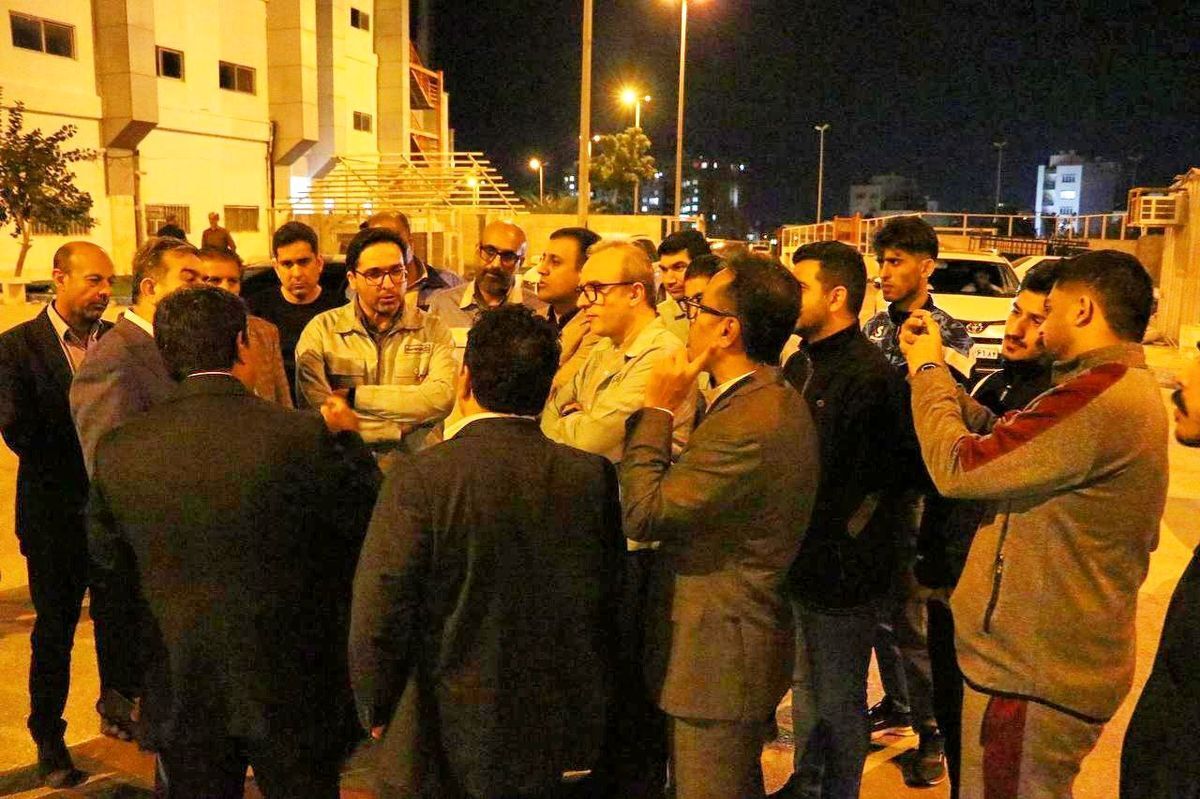 مدیرعامل شرکت فولاد هرمزگان در بازدید از ورزشگاه خلیج فارس: تمام شرایط برای برگزاری یک بازی خوب مهیا شده است