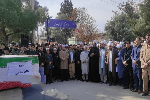 تشییع شهید اقتدار «طاها خدایی» در مراوهتپه تشییع شهید اقتدار «طاها خدایی» در مراوهتپه