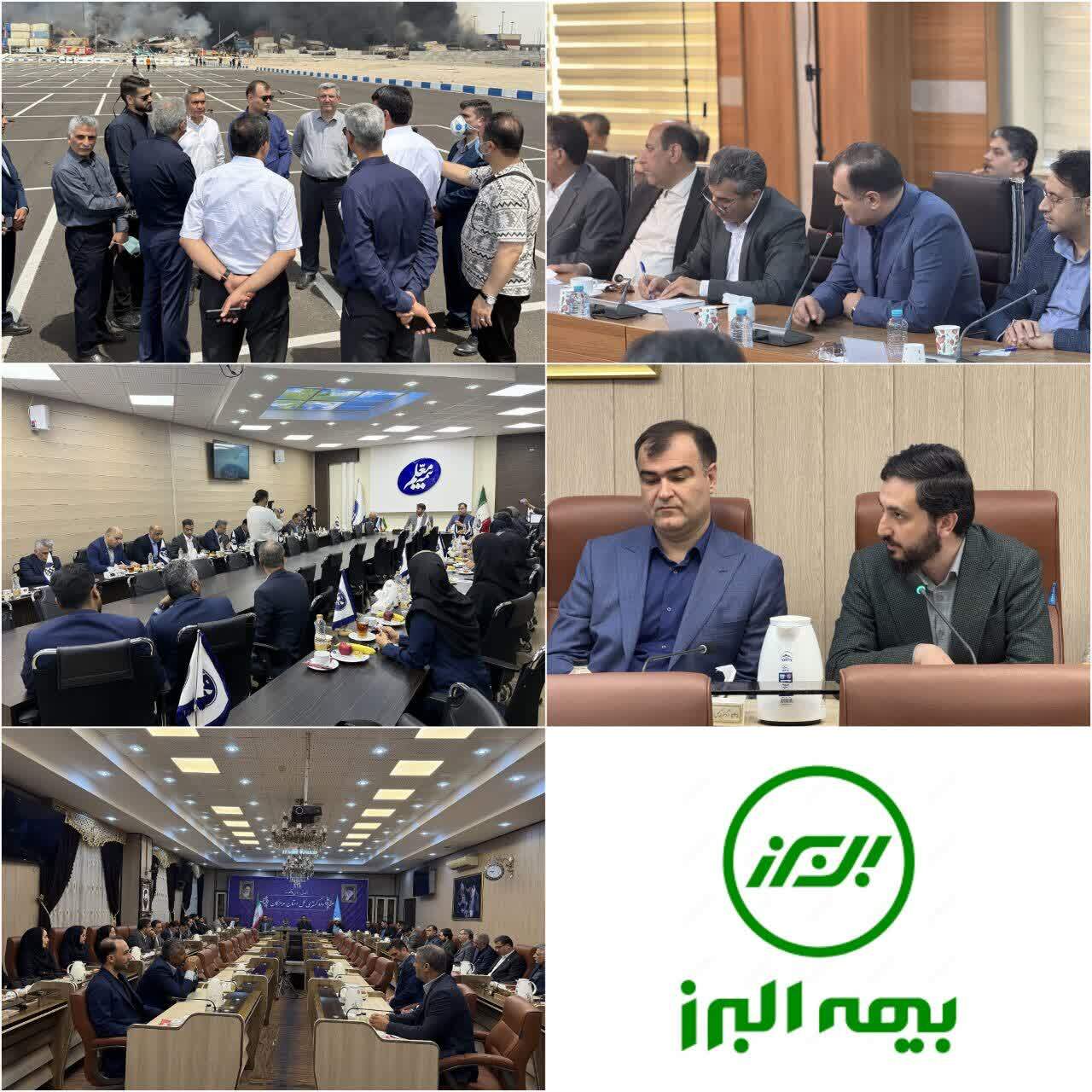 با حضور مدیرعامل بیمه البرز در استان هرمزگان؛ پرداخت خسارت ها آغاز شد