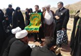 حضور کاروان زیر سایه خورشید در شهرستان قاین
