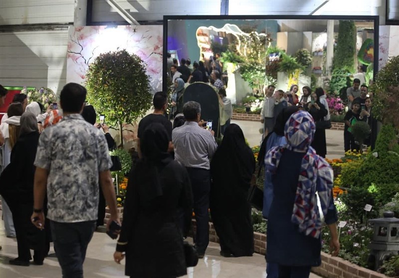رکورد بازدید از نمایشگاه گل و گیاه مشهد شکست