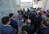 بازدید مدیران خبرگزاری تسنیم از فعالیت‌های آستان قدس رضوی