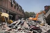 سکانس‌هایی از رد خون در اوین/ آوار برداری از خرابی‌های فاجعه حمله اسرائیل به زندان اوین ادامه دارد