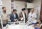 عیادت مسئولان شهرستان ری از مجروحان حمله جنایتکارانه رژیم صهیونیستی