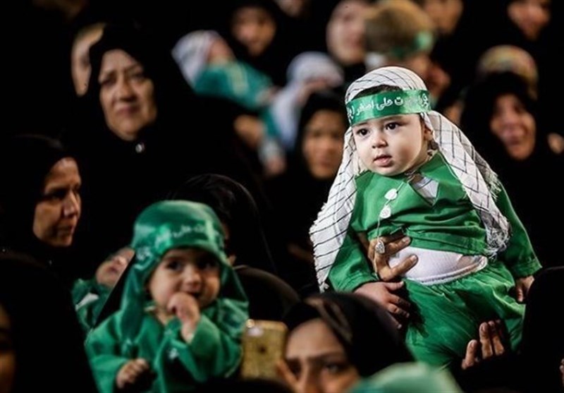 برگزاری آیین شیرخوارگان حسینی در شهرستان‌های کرمانشاه