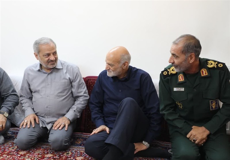 دیدار فرمانده سپاه امام رضا(ع) با خانواده سردار شهید محمد کاظمی