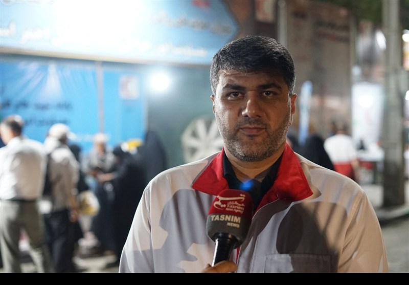 سلامت زائران اربعین زیر چتر امدادگران/‌ تا آخرین زائر در مرز مهران می‌مانیم