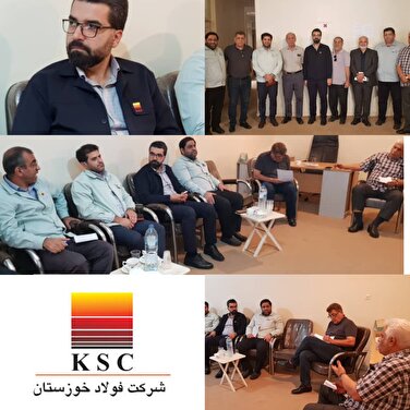 دیدار صمیمانه معاون منابع انسانی و امور اجتماعی با اعضای هیات مدیره کانون بازنشستگان شرکت فولاد خوزستان