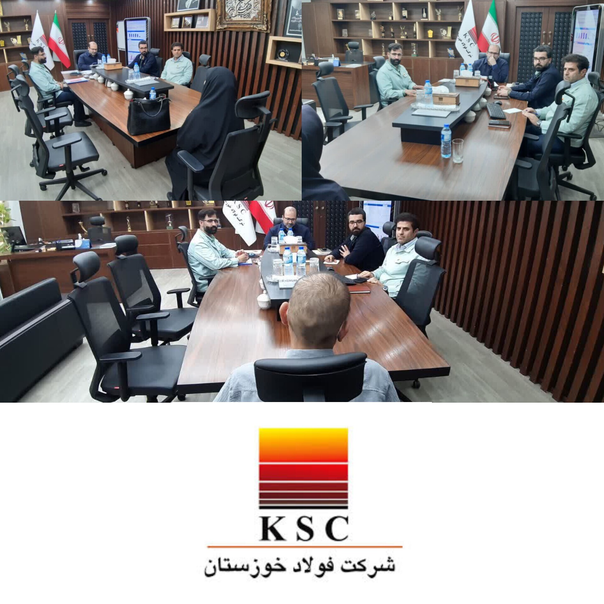 دیدار چهره به چهره مدیرعامل با کارکنان شرکت فولاد خوزستان