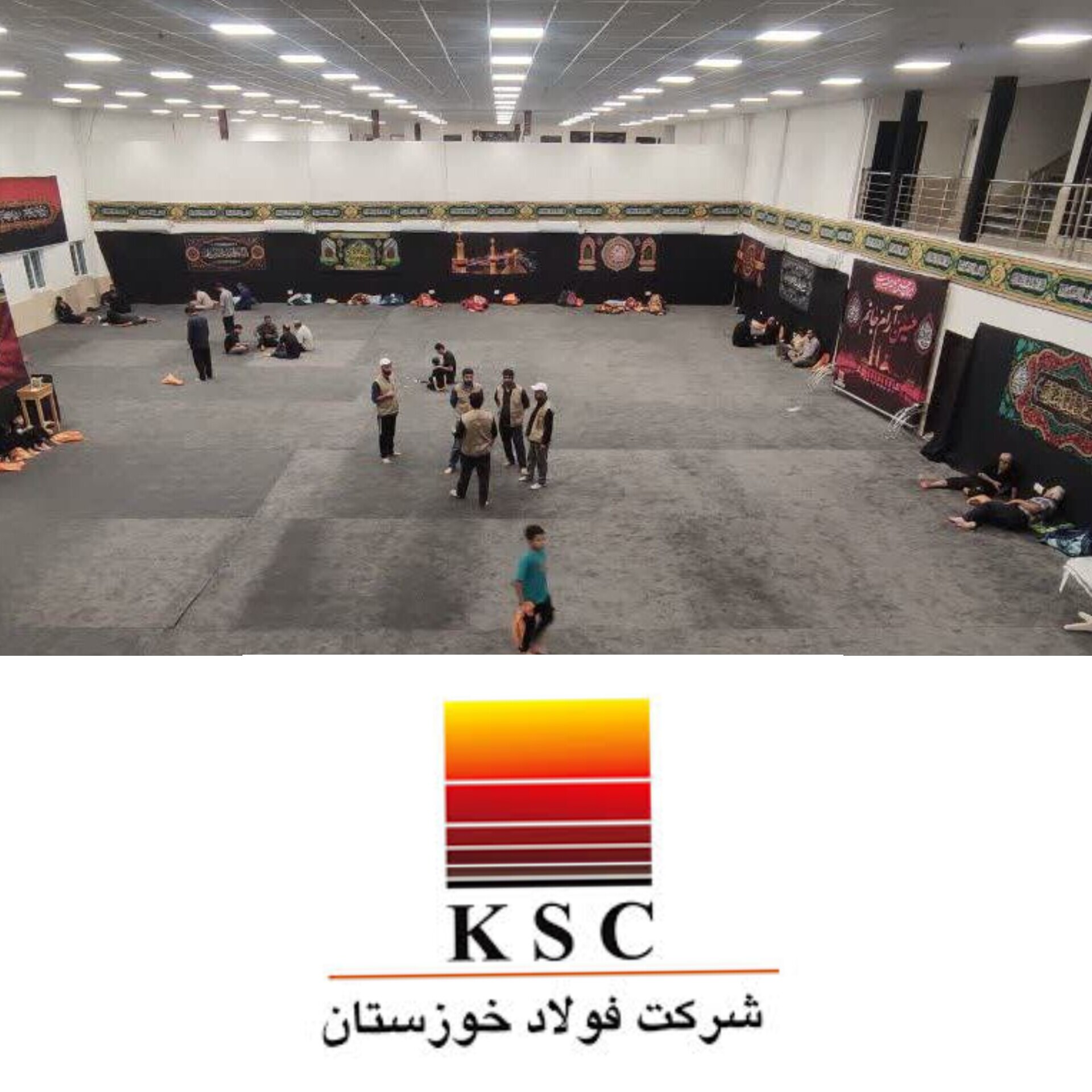 افتتاح موکب شهدای فولاد خوزستان در مرز چذابه؛ پناهگاه عاشقان سیدالشهدا (ع) در مسیر نور و وفاداری