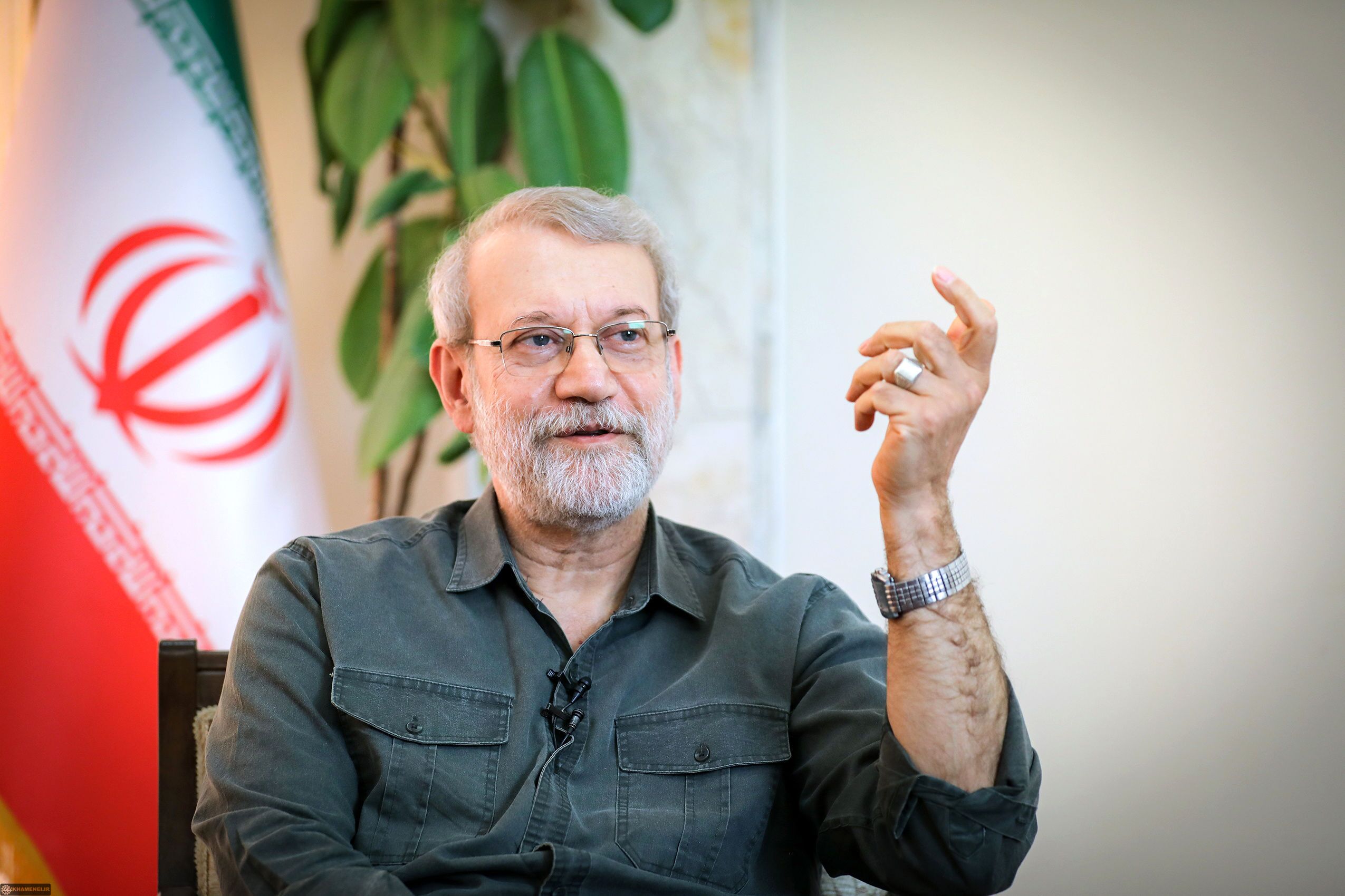 لاریجانی: راه مذاکره با آمریکا بسته نیست | آنها فقط حرف می‌زنند و پای میز مذاکره نمی‌آیند!