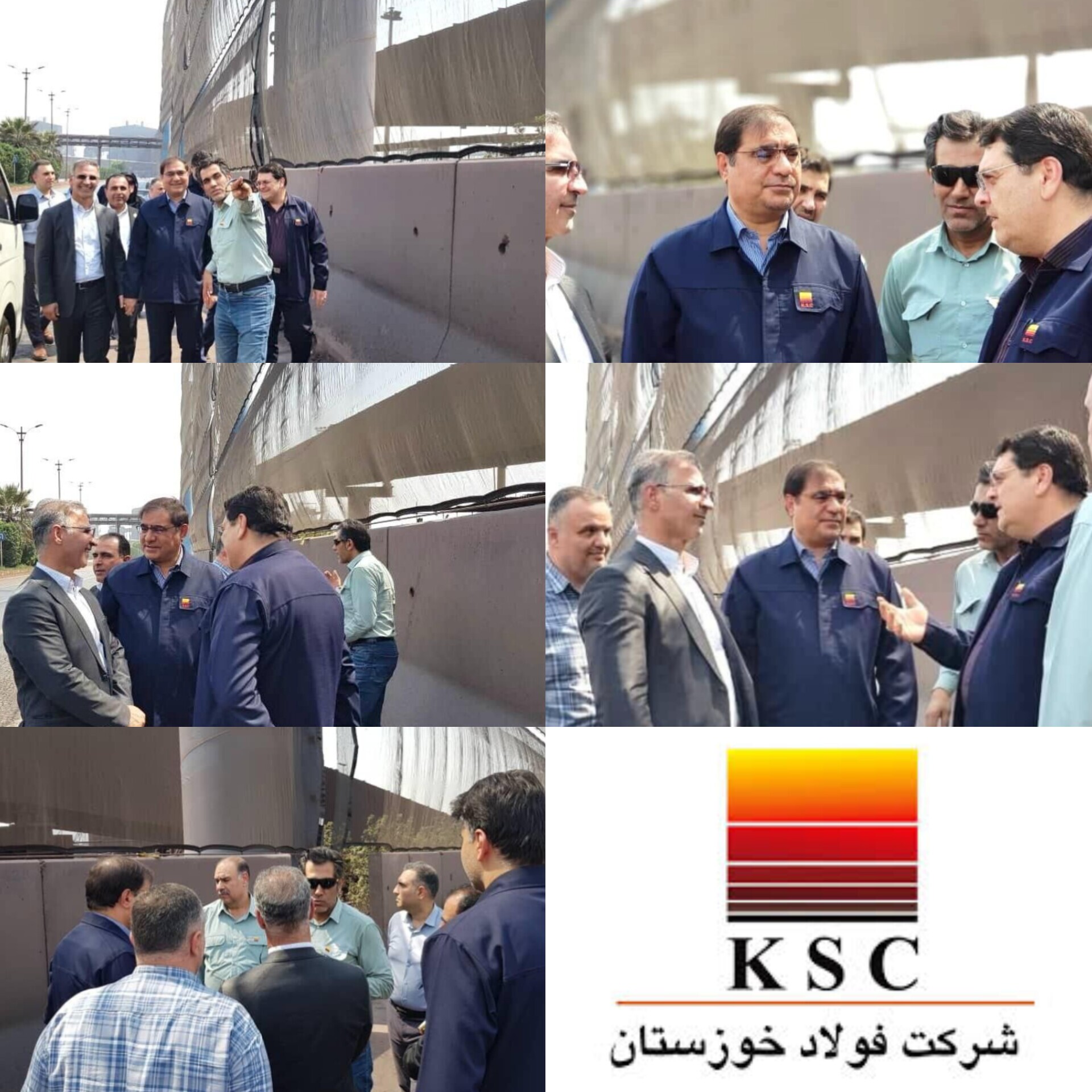 قدردانی مدیرکل حفاظت از محیط زیست خوزستان از اقدامات زیست محیطی شرکت فولاد خوزستان