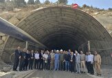 حفاری ۴۲۰ متر از جبهه جنوبی تونل الله‌اکبر درگز