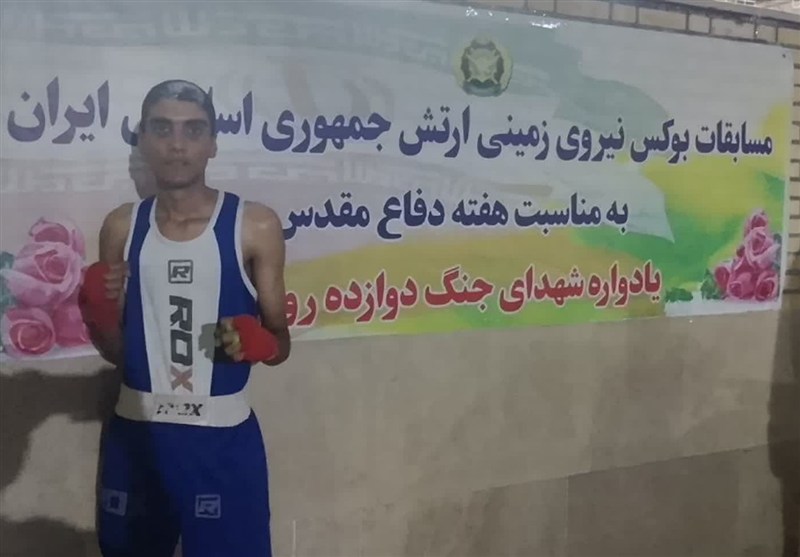 بوکسور بیرجندی فینالیست مسابقات قهرمانی نزاجا کشور شد