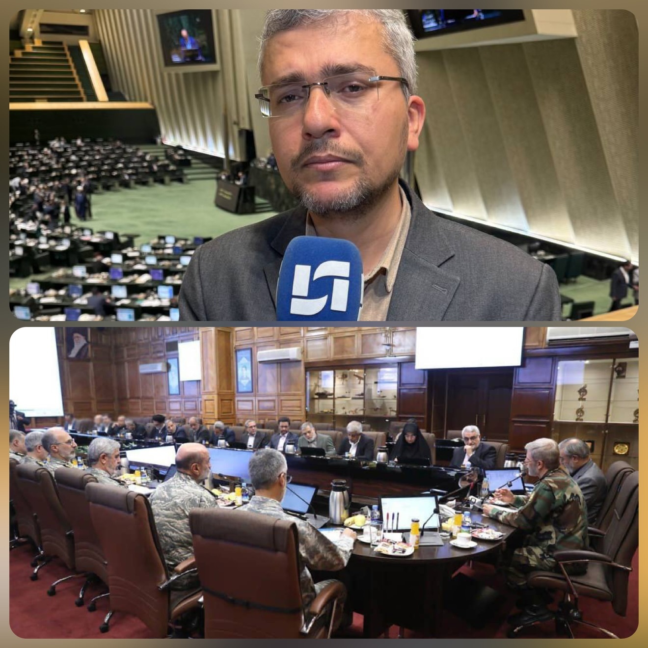 دیدار اعضای کمیسیون امنیت ملی مجلس با فرمانده ارتش / نمایندگان بر تولید قدرت و بازدارندگی تاکید کردند