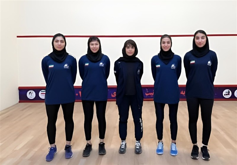 تسلط یزدی‌ها بر اسکواش بانوان کشور؛ تیم ملی در اختیار الماس کویر حدید یزد