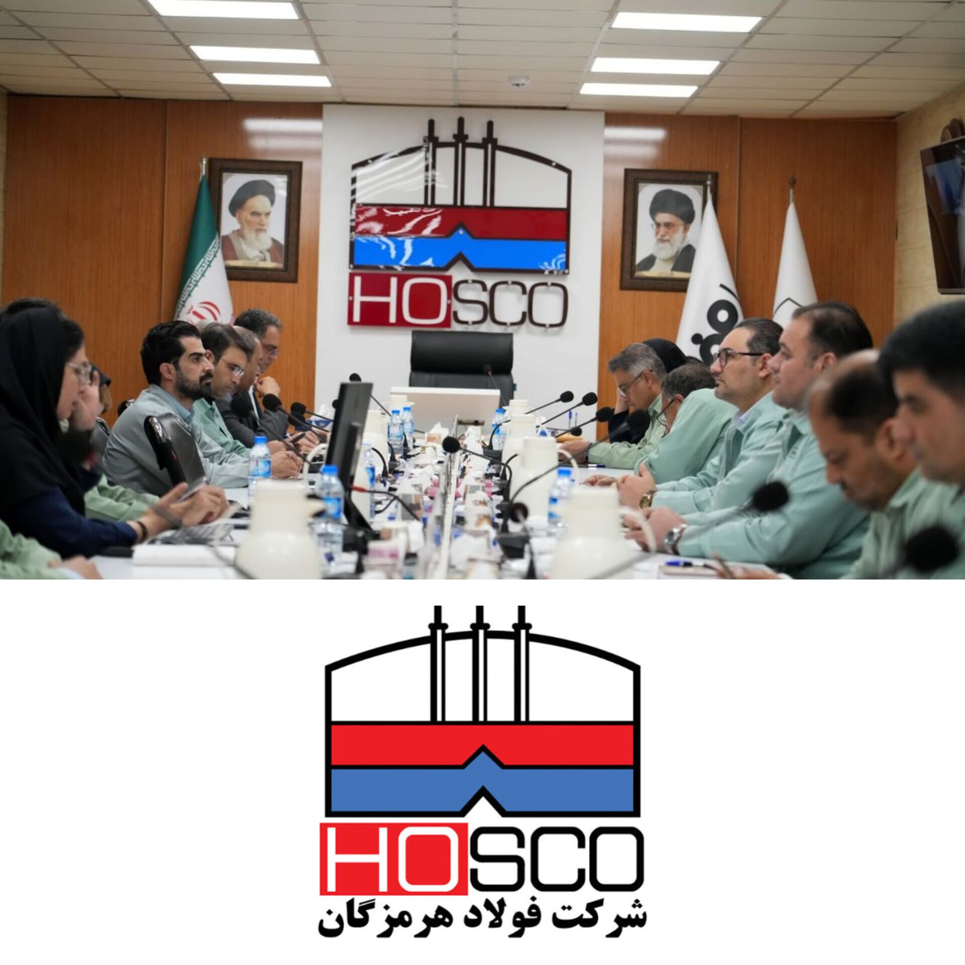 پایان ممیزی شخص ثالث استانداردهای مدیریتی در فولاد هرمزگان پایان ممیزی شخص ثالث استانداردهای مدیریتی در فولاد هرمزگان