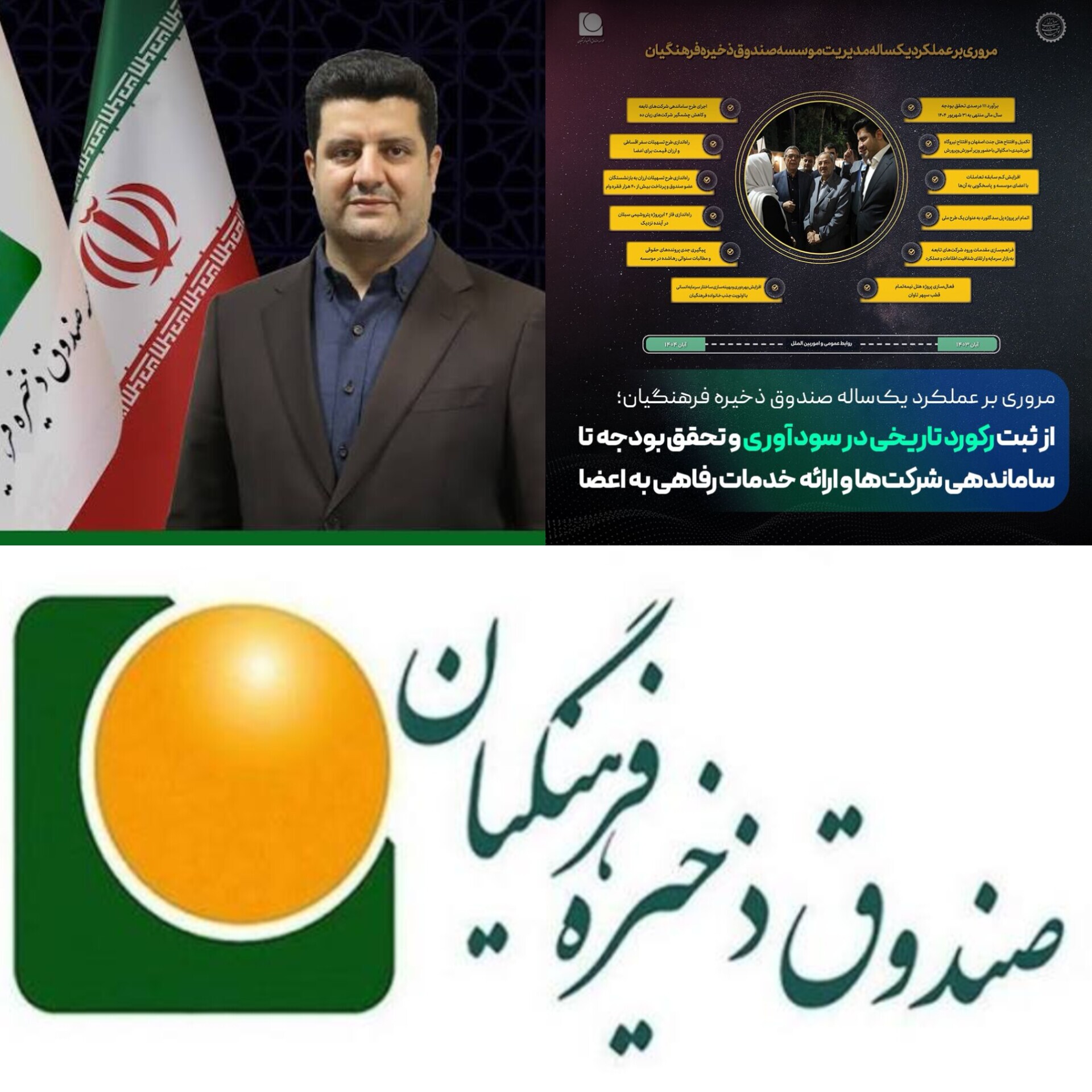 از ثبت رکورد تاریخی در سودآوری و تحقق بودجه تا ساماندهی شرکتها و ارائه خدمات رفاهی به اعضا از ثبت رکورد تاریخی در سودآوری و تحقق بودجه تا ساماندهی شرکتها و ارائه خدمات رفاهی به اعضا