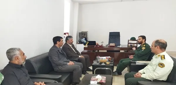 برگزاری جلسه هماهنگی گرامیداشت سوم خرداد و یادواره شهدا با حضور فرمانده سپاه شهرستان شهرکرد