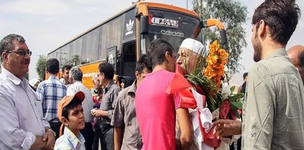بازگشت نخستین گروه حجاج همدانی از ۱۴ خرداد