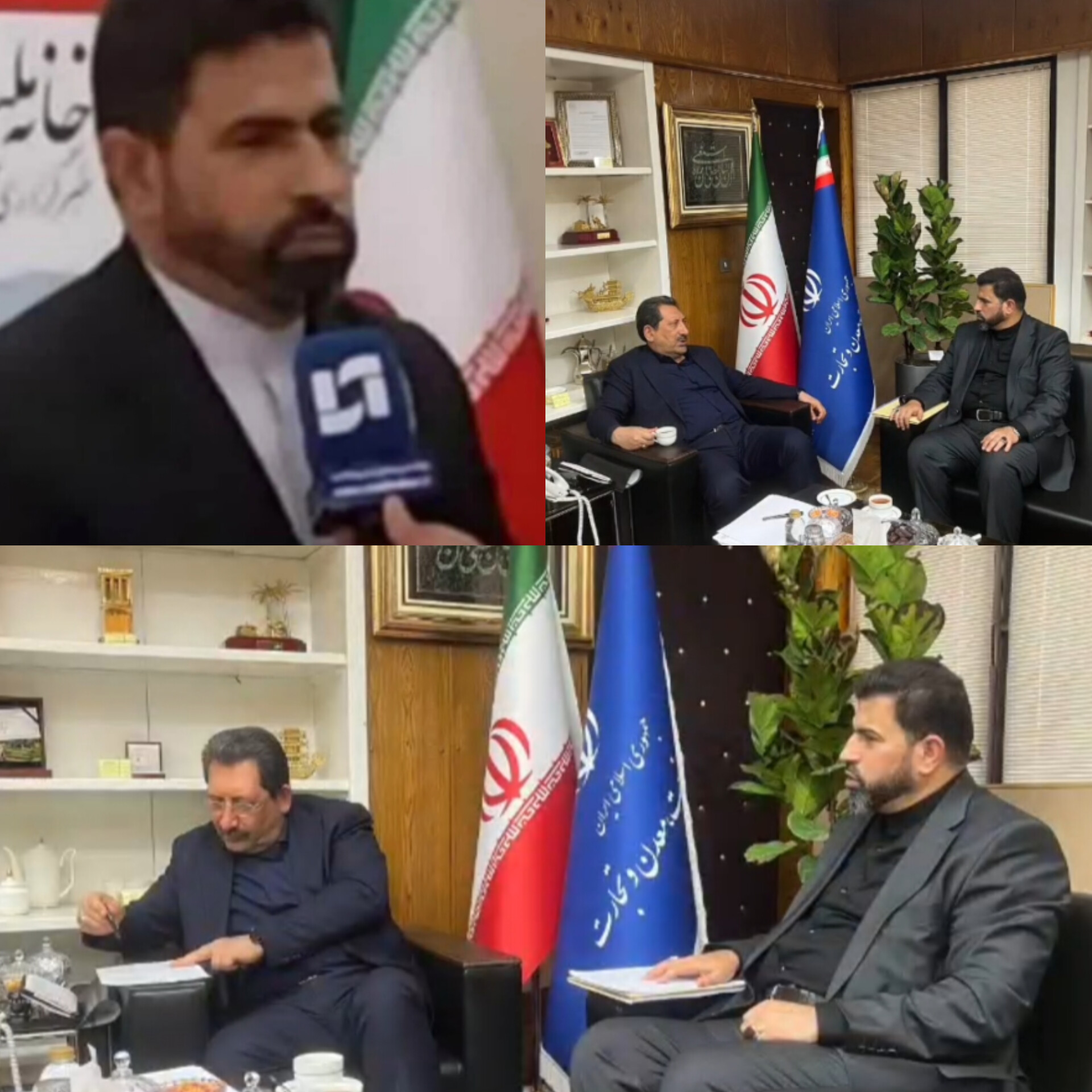گام بلند برای توسعه شوش و کرخه؛ پیگیری سرمایه‌گذاری و تکمیل زیرساخت‌های صنعتی در دیدار کعب‌عمیر با وزیر صمت