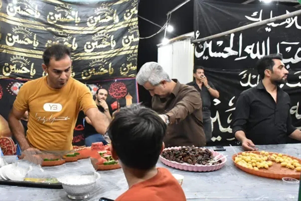 خدمت رسانی بیش از ۲۰ موکب مردم خوزستان در نجف و کربلا