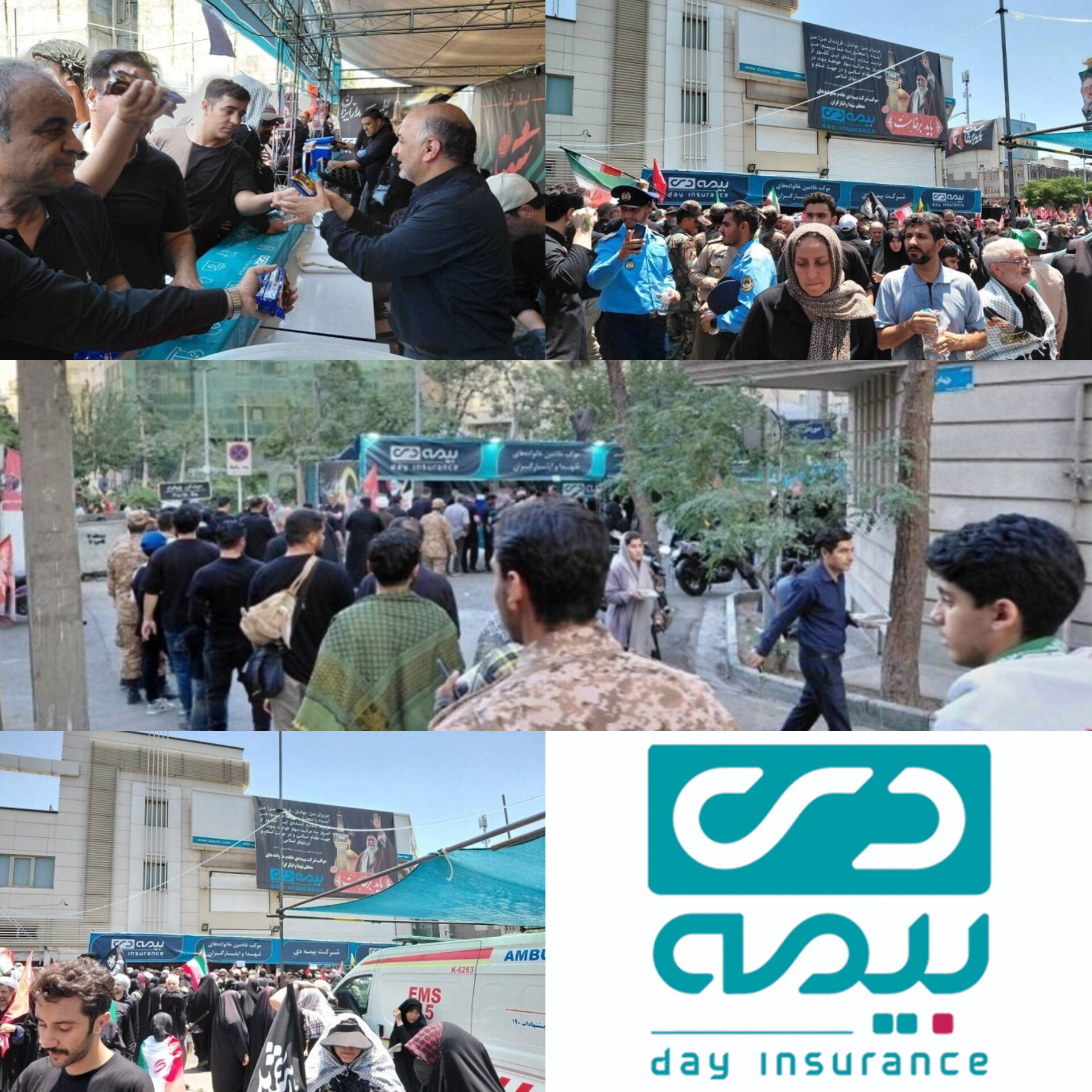 تجلی خدمت جهادی در بیمه دی؛ از حضور رییس کل بیمه مرکزی در موکب بیمه دی تا خدمت بی تکلف مدیرعامل به زائران