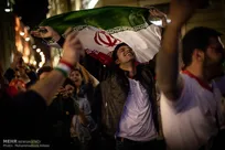 حضور طرفداران تیم های حاضر در جام جهانی در میدان سرخ مسکو