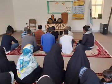 برگزاری دوره آموزشی حصیربافی در شهرستان میامی برگزاری دوره آموزشی حصیربافی در شهرستان میامی