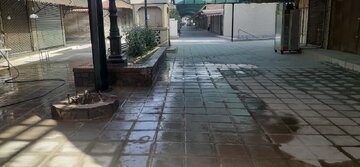 ساماندهی و کف‌سازی بخش‌هایی از بازار تاریخی کرمان توسط شهرداری منطقه ۵