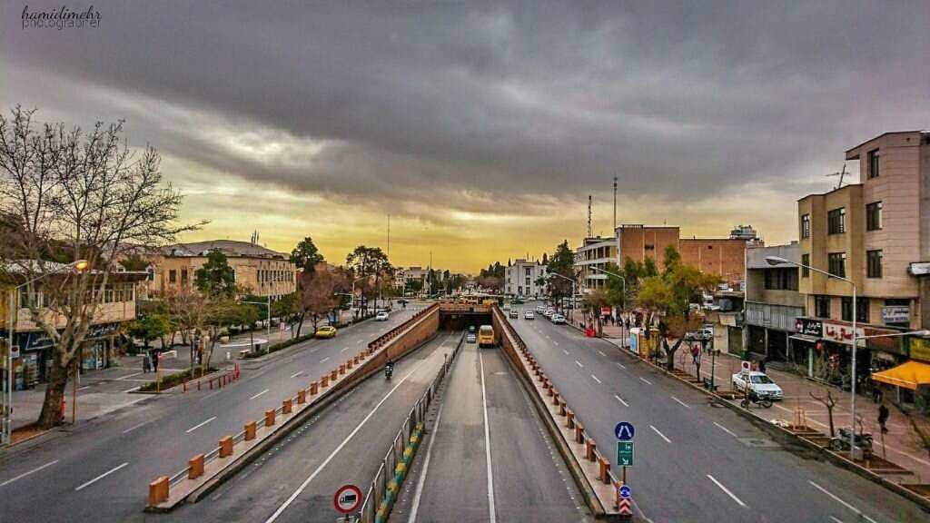 زیرگذر زند شیراز ۱۰ شب برای آسفالت‌ریزی بسته می‌شود