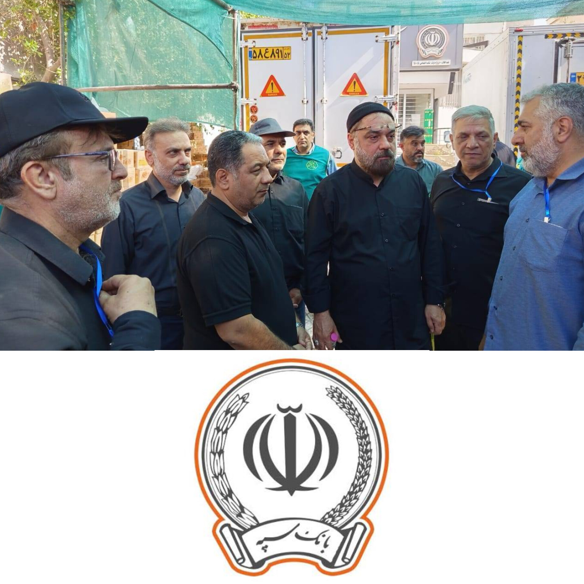 همزمان با برگزاری مراسم باشکوه تشییع پیکر مطهر مجاهد اسلام حضرت آیت الله العظمی امام خامنه‌ای (رضوان الله علیه) حجت الاسلام و المسلمین دکتر محقق نیا عضو هیات مدیره بانک سپه از نحوه خدمت رسانی به شرکت کنندگان و زائران این مراسم در موکب انقلاب بازدید کرد