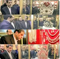 مُهر تایید ضرغامی بر اشتباه سخنگوی دولت؟ /آن دو ‎تاج معروف پهلوی را دیدم