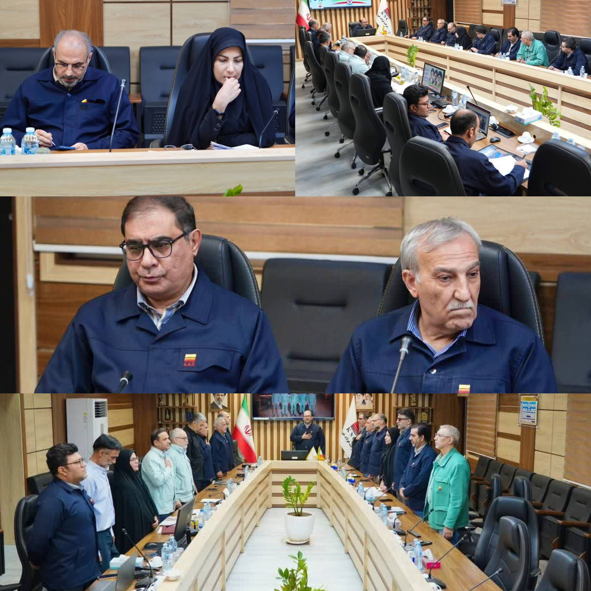 برگزاری جلسه هماهنگی مجمع سالانه شرکت فولاد خوزستان