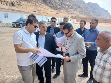 بازدید سرپرست معاونت عمرانی استانداری از تصفیه‌خانه شماره ۲ خرم‌آباد
