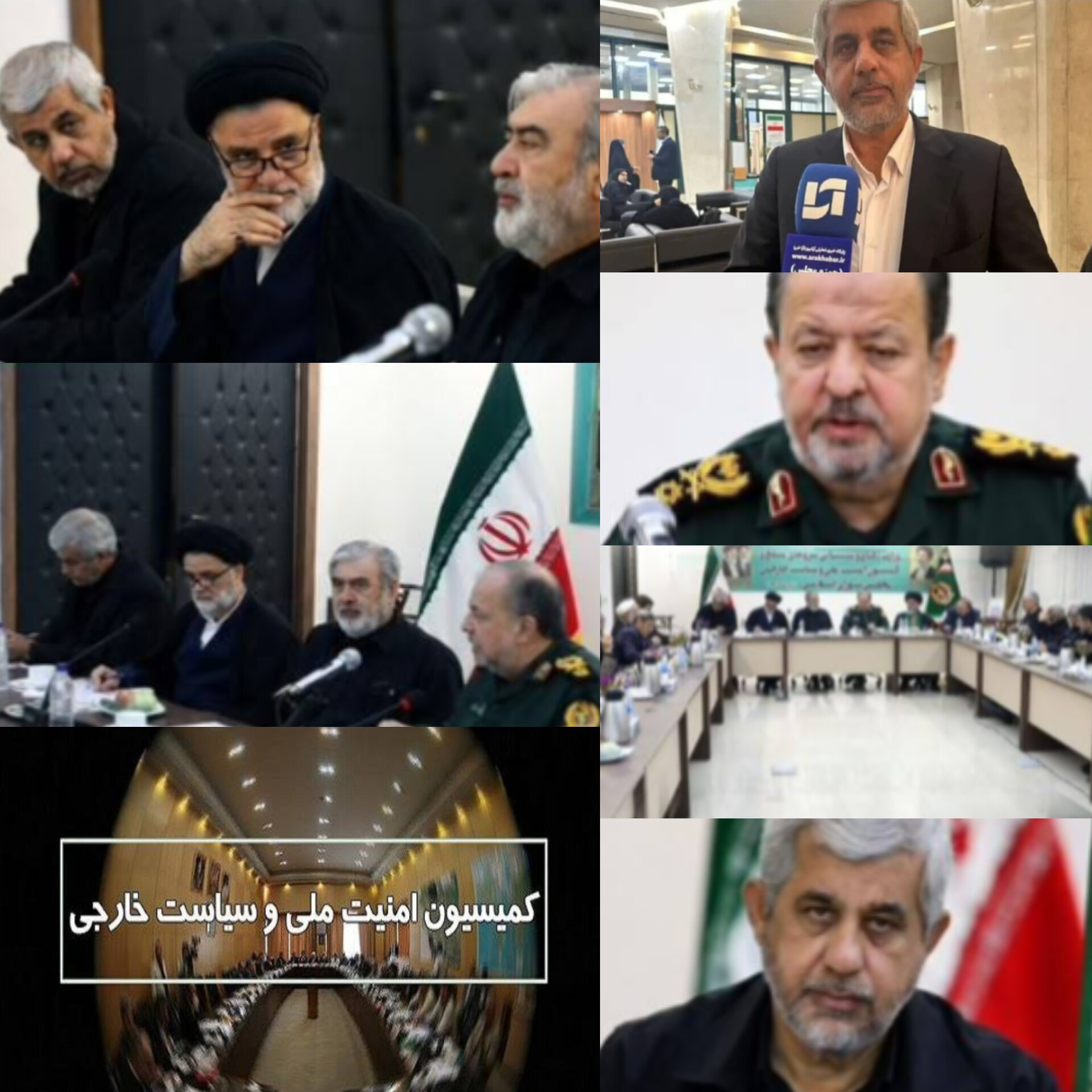 نشست راهبردی کمیسیون امنیت ملی با سرپرست وزارت دفاع؛ تمرکز بر ارتقای آمادگی دفاعی کشور